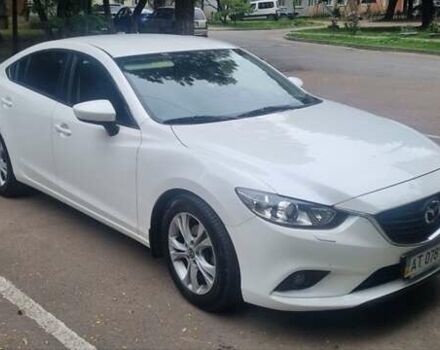 Белый Мазда 6, объемом двигателя 2 л и пробегом 112 тыс. км за 12300 $, фото 1 на Automoto.ua