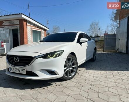 Белый Мазда 6, объемом двигателя 2.49 л и пробегом 220 тыс. км за 10500 $, фото 1 на Automoto.ua