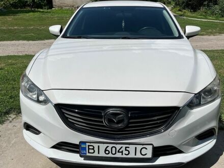 Белый Мазда 6, объемом двигателя 2.49 л и пробегом 197 тыс. км за 11300 $, фото 1 на Automoto.ua