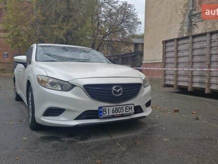 Белый Мазда 6, объемом двигателя 2.49 л и пробегом 248 тыс. км за 8000 $, фото 1 на Automoto.ua