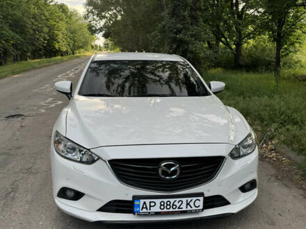 Белый Мазда 6, объемом двигателя 2.49 л и пробегом 157 тыс. км за 11500 $, фото 1 на Automoto.ua