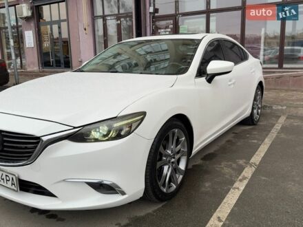 Белый Мазда 6, объемом двигателя 2.49 л и пробегом 148 тыс. км за 12300 $, фото 1 на Automoto.ua