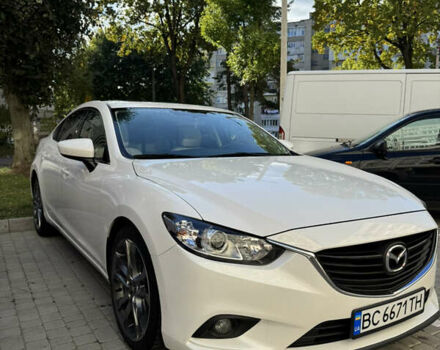 Білий Мазда 6, об'ємом двигуна 2.49 л та пробігом 160 тис. км за 12000 $, фото 1 на Automoto.ua