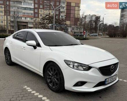 Белый Мазда 6, объемом двигателя 2 л и пробегом 152 тыс. км за 12800 $, фото 1 на Automoto.ua