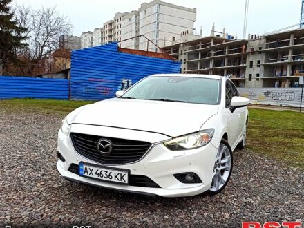 Білий Мазда 6, об'ємом двигуна 2.5 л та пробігом 100 тис. км за 12500 $, фото 1 на Automoto.ua