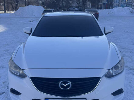 Белый Мазда 6, объемом двигателя 2.5 л и пробегом 240 тыс. км за 11000 $, фото 1 на Automoto.ua