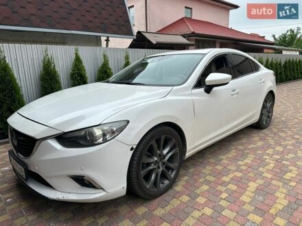 Белый Мазда 6, объемом двигателя 2.49 л и пробегом 183 тыс. км за 11000 $, фото 1 на Automoto.ua