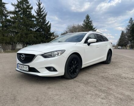 Білий Мазда 6, об'ємом двигуна 2.2 л та пробігом 216 тис. км за 10800 $, фото 1 на Automoto.ua