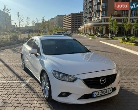 Белый Мазда 6, объемом двигателя 2.49 л и пробегом 230 тыс. км за 9700 $, фото 1 на Automoto.ua