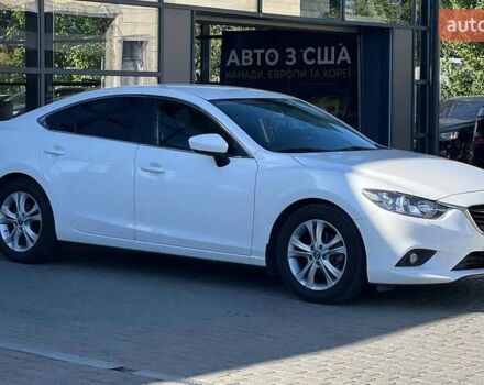 Белый Мазда 6, объемом двигателя 2 л и пробегом 109 тыс. км за 13000 $, фото 1 на Automoto.ua