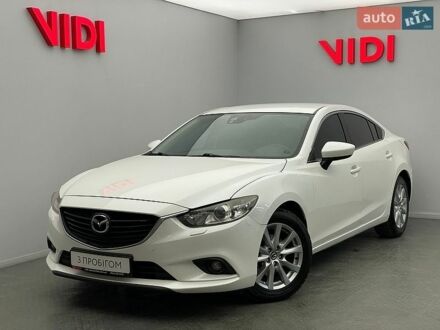 Белый Мазда 6, объемом двигателя 2 л и пробегом 170 тыс. км за 10967 $, фото 1 на Automoto.ua