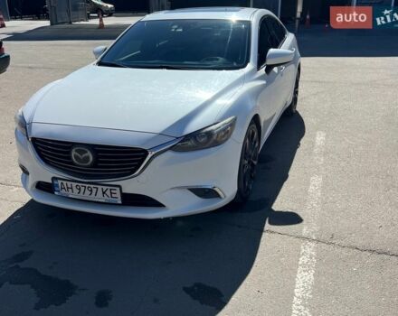 Белый Мазда 6, объемом двигателя 2.49 л и пробегом 137 тыс. км за 14500 $, фото 1 на Automoto.ua