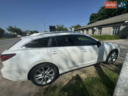 Білий Мазда 6, об'ємом двигуна 2.2 л та пробігом 230 тис. км за 10800 $, фото 1 на Automoto.ua