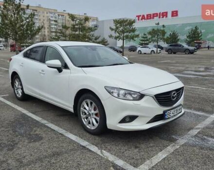 Белый Мазда 6, объемом двигателя 2 л и пробегом 225 тыс. км за 11999 $, фото 1 на Automoto.ua