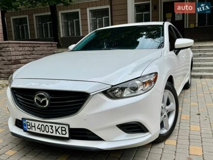 Белый Мазда 6, объемом двигателя 2.49 л и пробегом 143 тыс. км за 11300 $, фото 1 на Automoto.ua