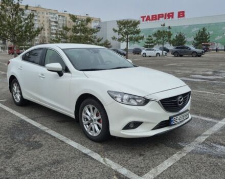 Белый Мазда 6, объемом двигателя 2 л и пробегом 225 тыс. км за 11700 $, фото 1 на Automoto.ua