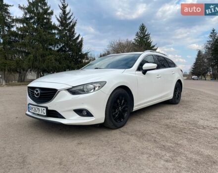 Білий Мазда 6, об'ємом двигуна 2.18 л та пробігом 216 тис. км за 10800 $, фото 1 на Automoto.ua