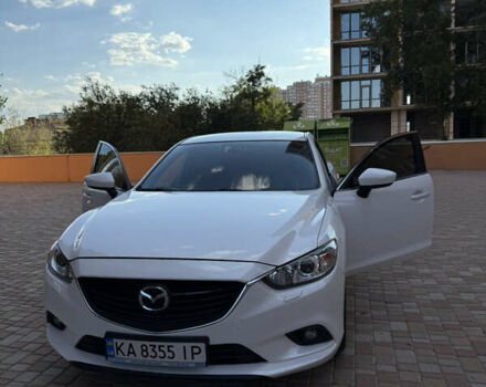 Белый Мазда 6, объемом двигателя 2 л и пробегом 140 тыс. км за 14200 $, фото 1 на Automoto.ua