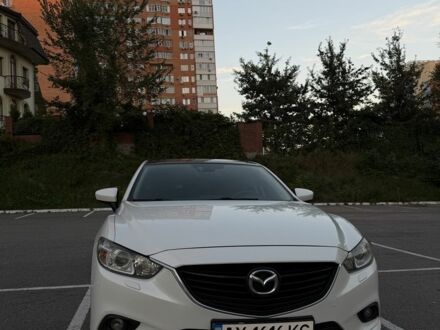 Белый Мазда 6, объемом двигателя 2 л и пробегом 213 тыс. км за 11297 $, фото 1 на Automoto.ua