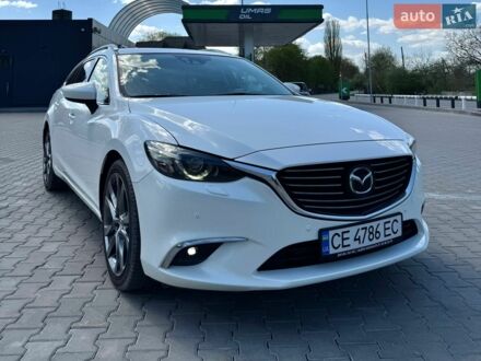 Білий Мазда 6, об'ємом двигуна 2.19 л та пробігом 220 тис. км за 12000 $, фото 1 на Automoto.ua