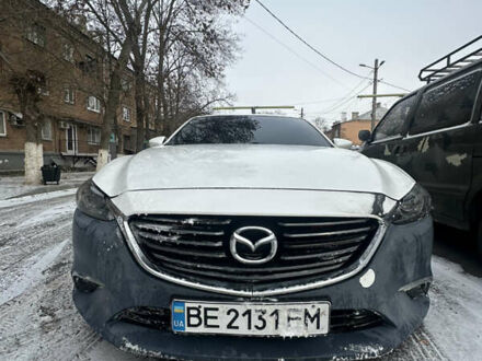 Белый Мазда 6, объемом двигателя 2.49 л и пробегом 244 тыс. км за 12500 $, фото 1 на Automoto.ua