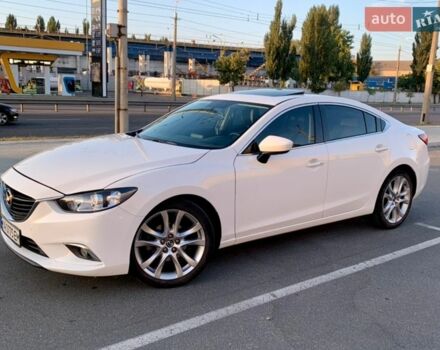 Белый Мазда 6, объемом двигателя 2.49 л и пробегом 145 тыс. км за 15000 $, фото 1 на Automoto.ua