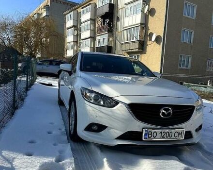 Білий Мазда 6, об'ємом двигуна 2.2 л та пробігом 215 тис. км за 12500 $, фото 1 на Automoto.ua