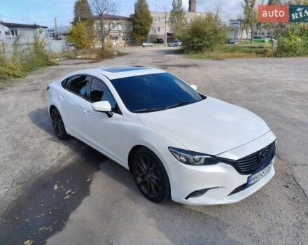 Белый Мазда 6, объемом двигателя 2.5 л и пробегом 162 тыс. км за 12300 $, фото 1 на Automoto.ua