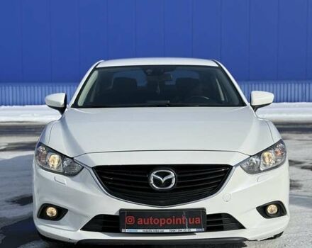 Белый Мазда 6, объемом двигателя 2 л и пробегом 173 тыс. км за 14200 $, фото 1 на Automoto.ua