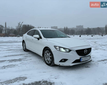 Белый Мазда 6, объемом двигателя 2 л и пробегом 106 тыс. км за 13900 $, фото 1 на Automoto.ua