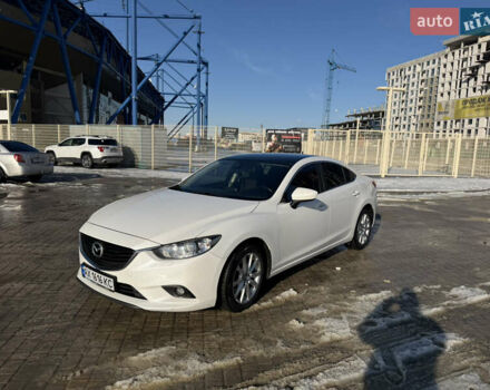 Белый Мазда 6, объемом двигателя 2 л и пробегом 204 тыс. км за 13500 $, фото 1 на Automoto.ua