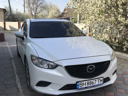 Белый Мазда 6, объемом двигателя 2.5 л и пробегом 170 тыс. км за 14800 $, фото 1 на Automoto.ua