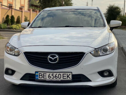 Белый Мазда 6, объемом двигателя 2.49 л и пробегом 206 тыс. км за 12600 $, фото 1 на Automoto.ua