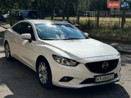 Белый Мазда 6, объемом двигателя 2 л и пробегом 157 тыс. км за 14500 $, фото 1 на Automoto.ua