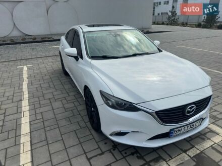 Белый Мазда 6, объемом двигателя 2.5 л и пробегом 158 тыс. км за 13500 $, фото 1 на Automoto.ua