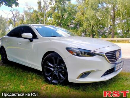 Білий Мазда 6, об'ємом двигуна 2.5 л та пробігом 92 тис. км за 16800 $, фото 1 на Automoto.ua