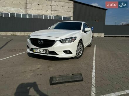 Белый Мазда 6, объемом двигателя 2.19 л и пробегом 66 тыс. км за 15000 $, фото 1 на Automoto.ua