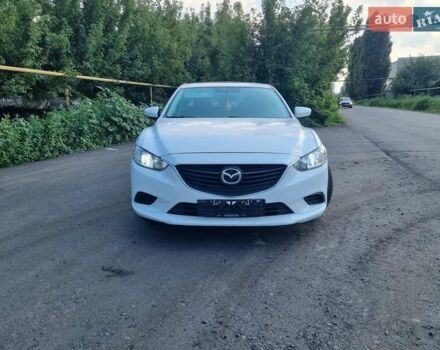 Белый Мазда 6, объемом двигателя 2.49 л и пробегом 172 тыс. км за 11800 $, фото 1 на Automoto.ua