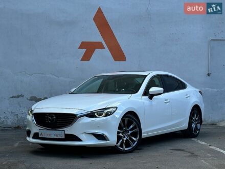 Білий Мазда 6, об'ємом двигуна 2.49 л та пробігом 89 тис. км за 15990 $, фото 1 на Automoto.ua