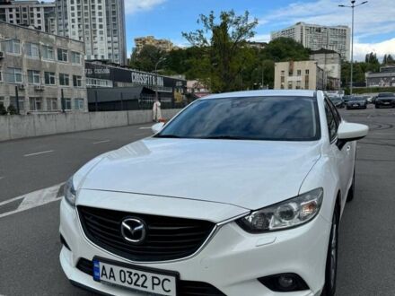 Белый Мазда 6, объемом двигателя 2 л и пробегом 183 тыс. км за 12900 $, фото 1 на Automoto.ua