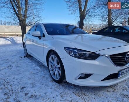 Белый Мазда 6, объемом двигателя 2.49 л и пробегом 193 тыс. км за 14500 $, фото 1 на Automoto.ua