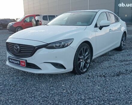 Белый Мазда 6, объемом двигателя 2.5 л и пробегом 104 тыс. км за 16990 $, фото 1 на Automoto.ua