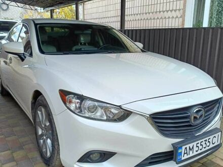 Белый Мазда 6, объемом двигателя 2.5 л и пробегом 120 тыс. км за 13950 $, фото 1 на Automoto.ua