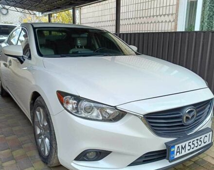 Белый Мазда 6, объемом двигателя 2.5 л и пробегом 120 тыс. км за 13950 $, фото 1 на Automoto.ua