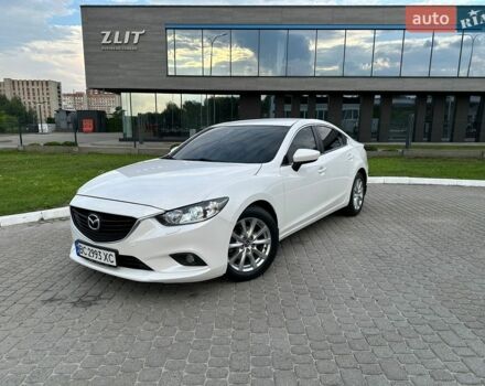 Білий Мазда 6, об'ємом двигуна 2 л та пробігом 155 тис. км за 14750 $, фото 1 на Automoto.ua