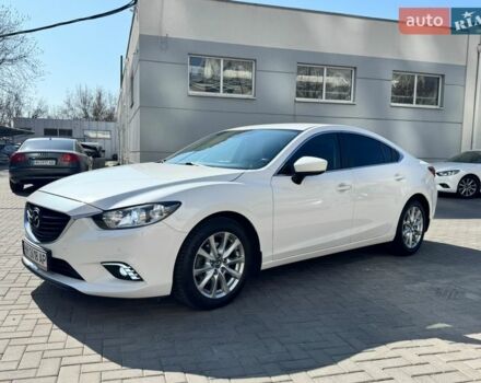 Белый Мазда 6, объемом двигателя 2 л и пробегом 133 тыс. км за 14900 $, фото 1 на Automoto.ua