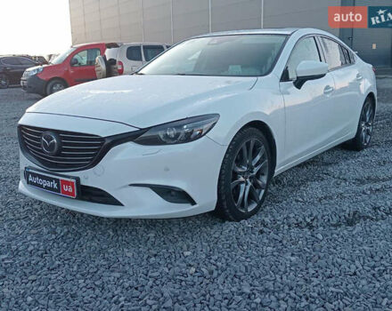 Білий Мазда 6, об'ємом двигуна 2.5 л та пробігом 104 тис. км за 16300 $, фото 1 на Automoto.ua