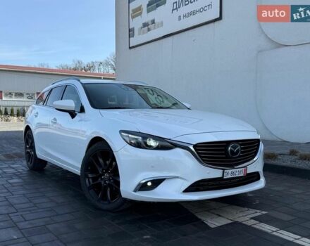 Белый Мазда 6, объемом двигателя 2.2 л и пробегом 177 тыс. км за 14200 $, фото 1 на Automoto.ua