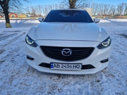 Белый Мазда 6, объемом двигателя 2.5 л и пробегом 193 тыс. км за 14000 $, фото 1 на Automoto.ua