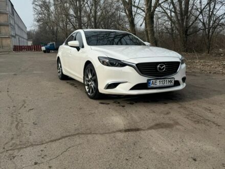 Белый Мазда 6, объемом двигателя 2.19 л и пробегом 155 тыс. км за 13000 $, фото 1 на Automoto.ua